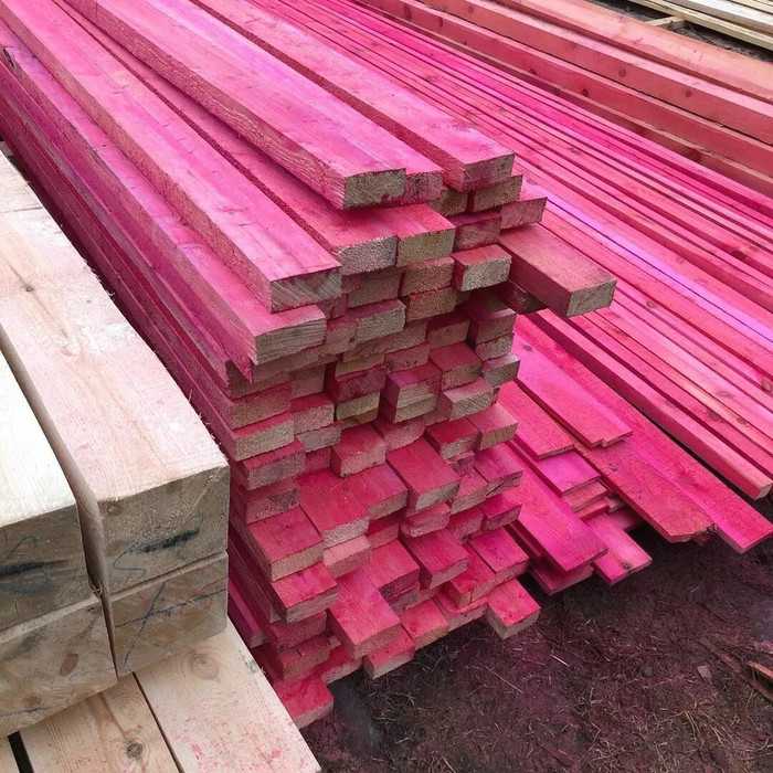 Доска антисептированная строганная сухая 36х196х6000 сорт АВ