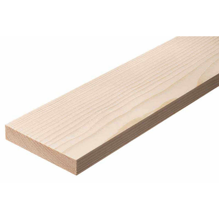 Доска сухая строганная 40х120х4000 сорт AB